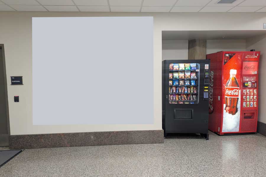 Baggage Claim Vending Wall