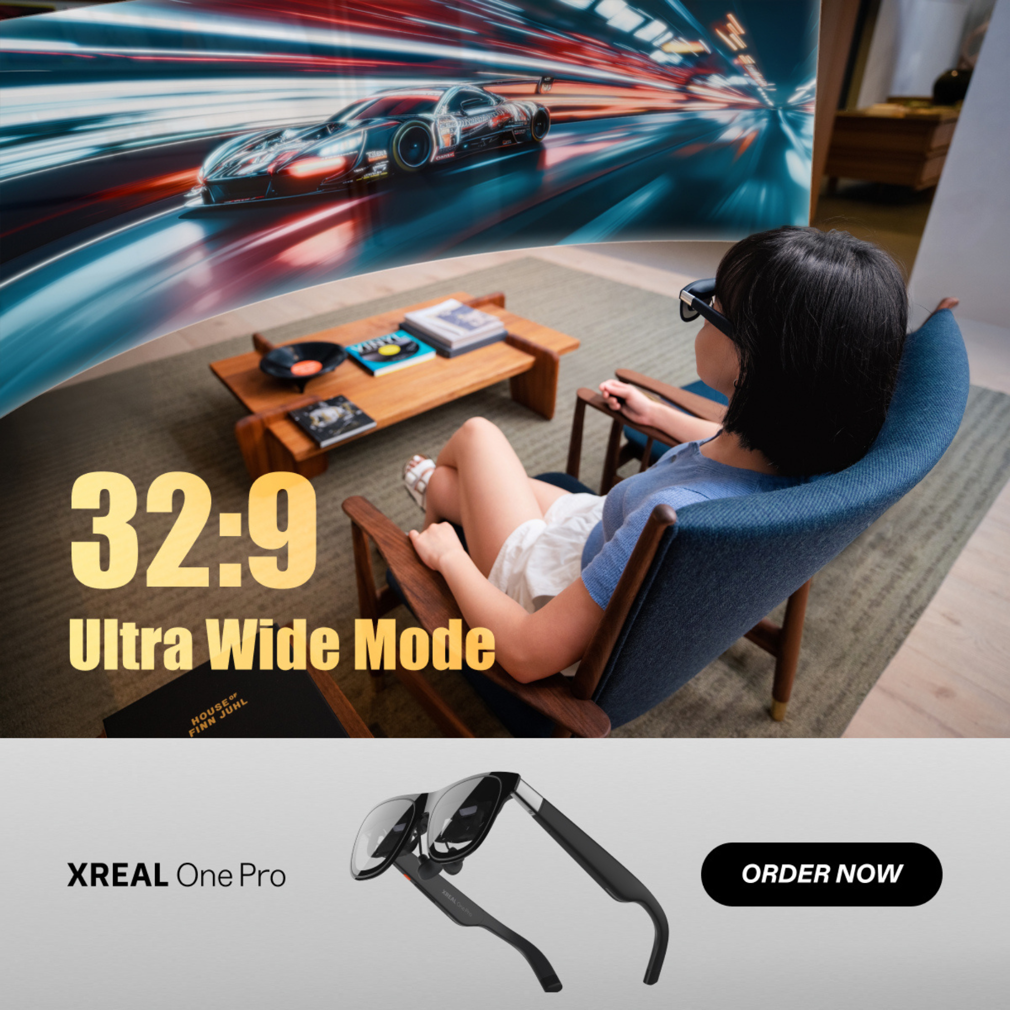 XREAL One Pro - AR Smart Glasses 120Hz Full-HD Micro-OLED, Bose Audio - UNBOXED DEAL