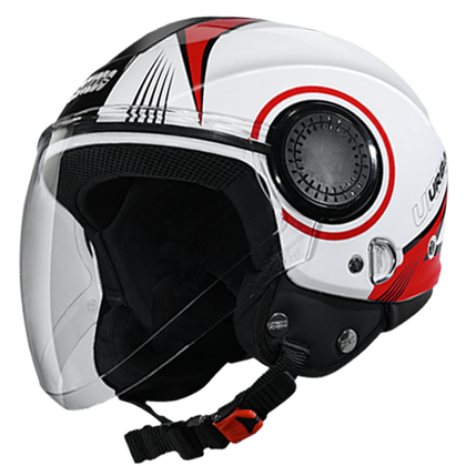 STUDDS URBAN SUPER D1 WHITE N2 RED 580 MM (L)