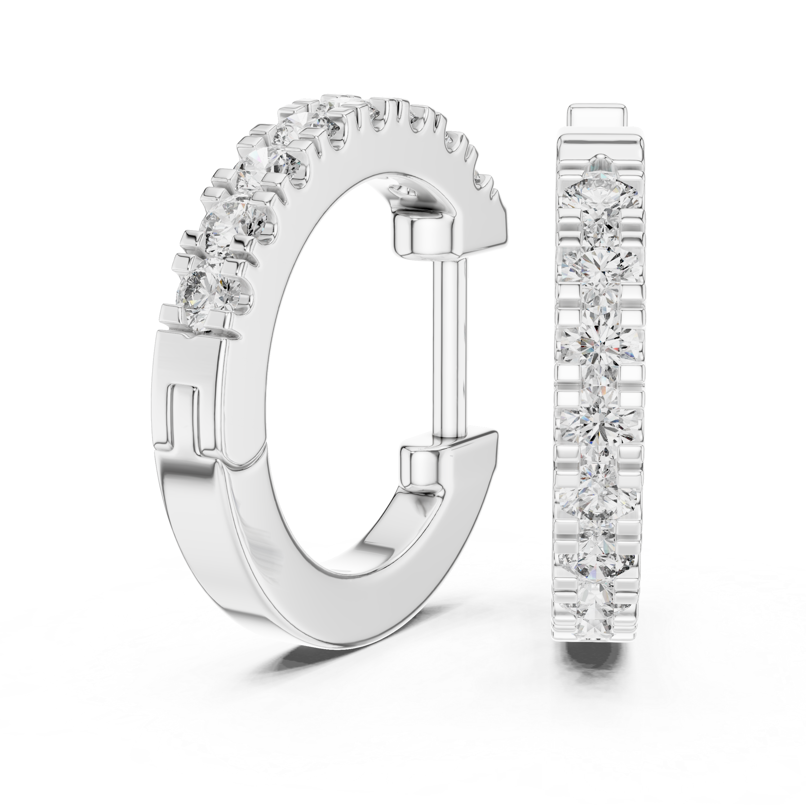 The Venetian pave set hoop