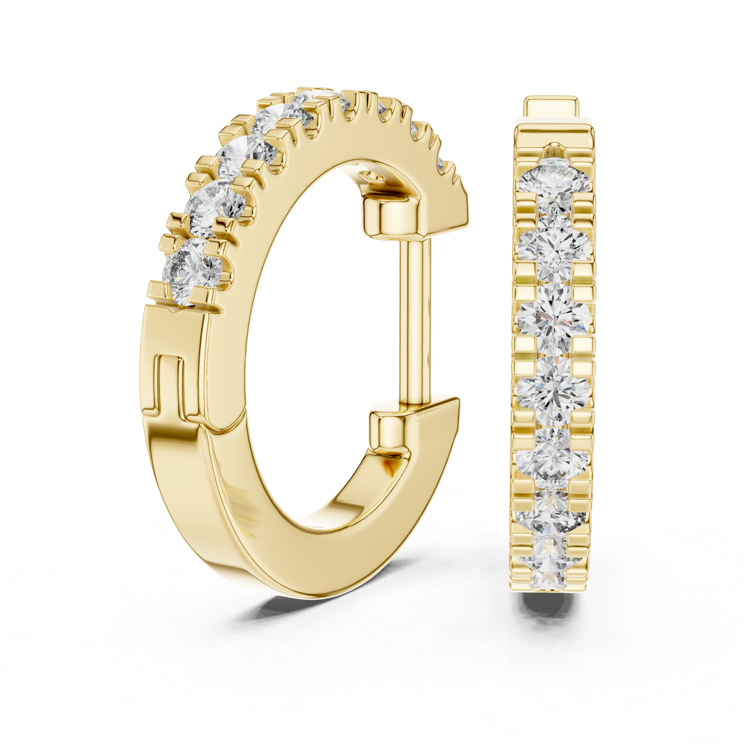 The Venetian pave set hoop