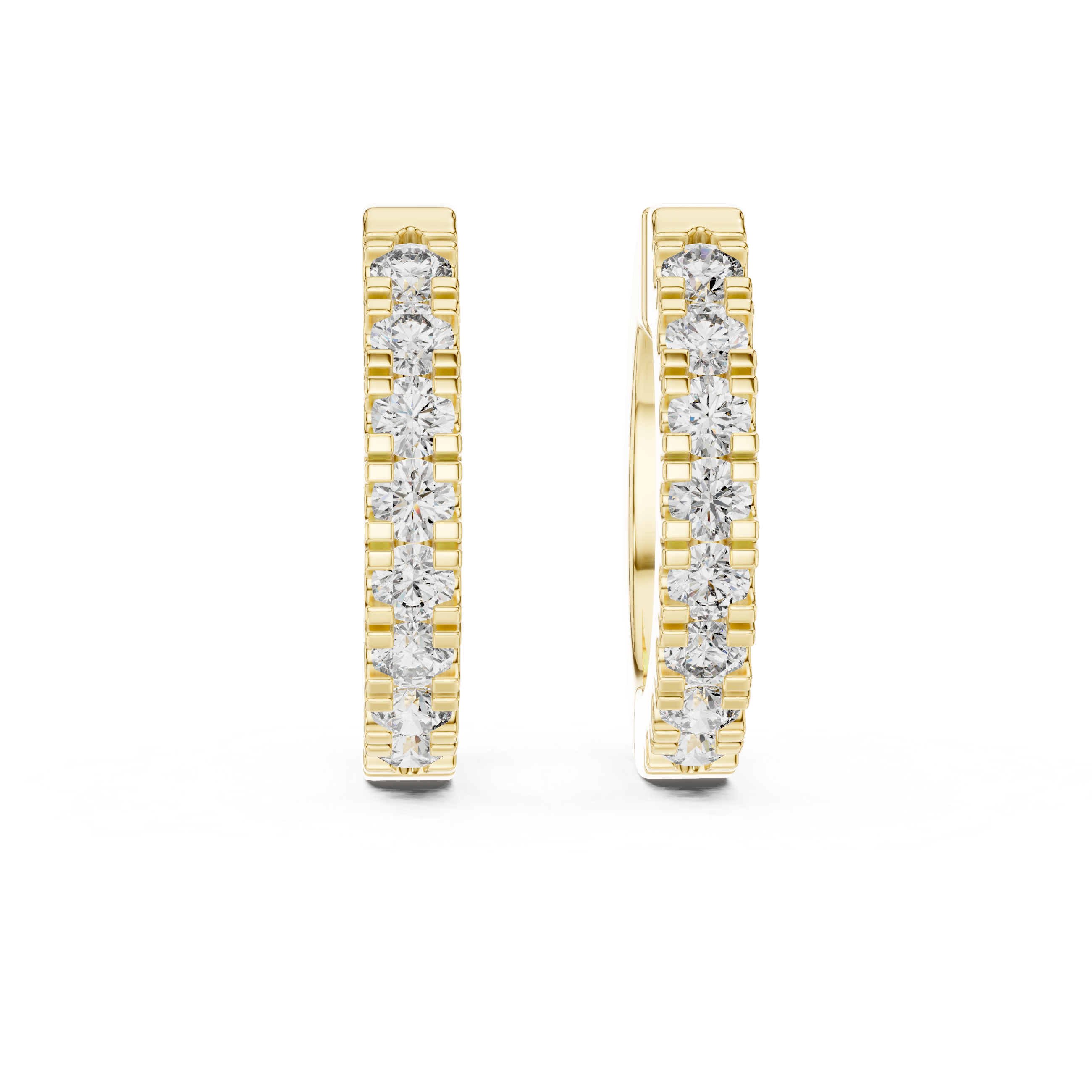 The Venetian pave set hoop
