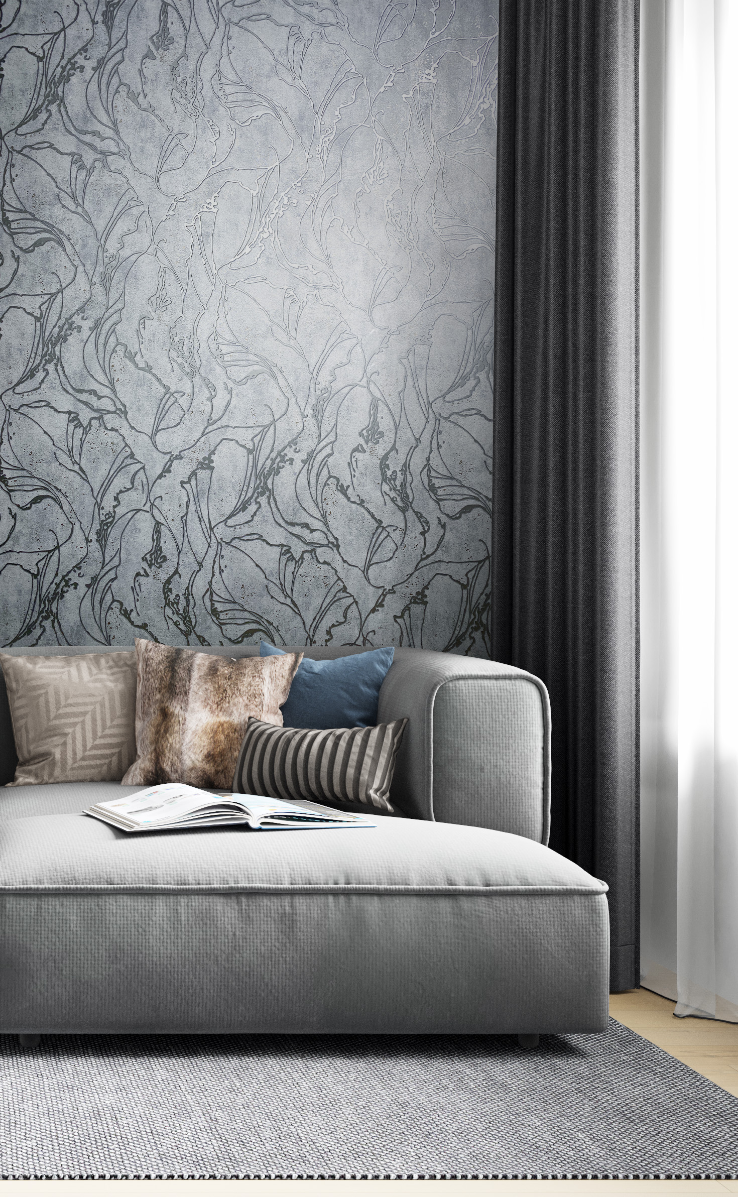 34254 Wallpaper City Glow