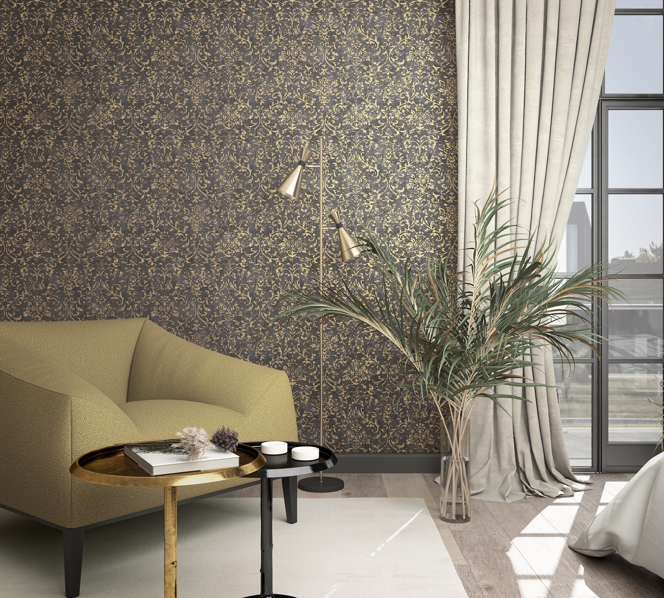 34297 Wallpaper City Glow