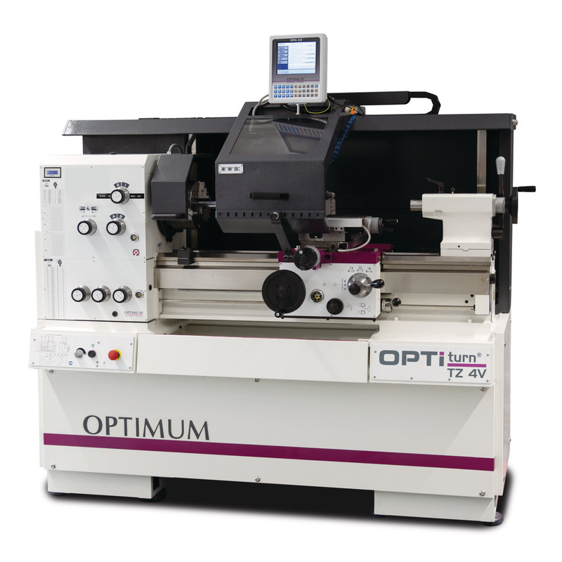 OPTIMUM OPTIturn TZ 4V – Precision Center And Turning Center Lathe