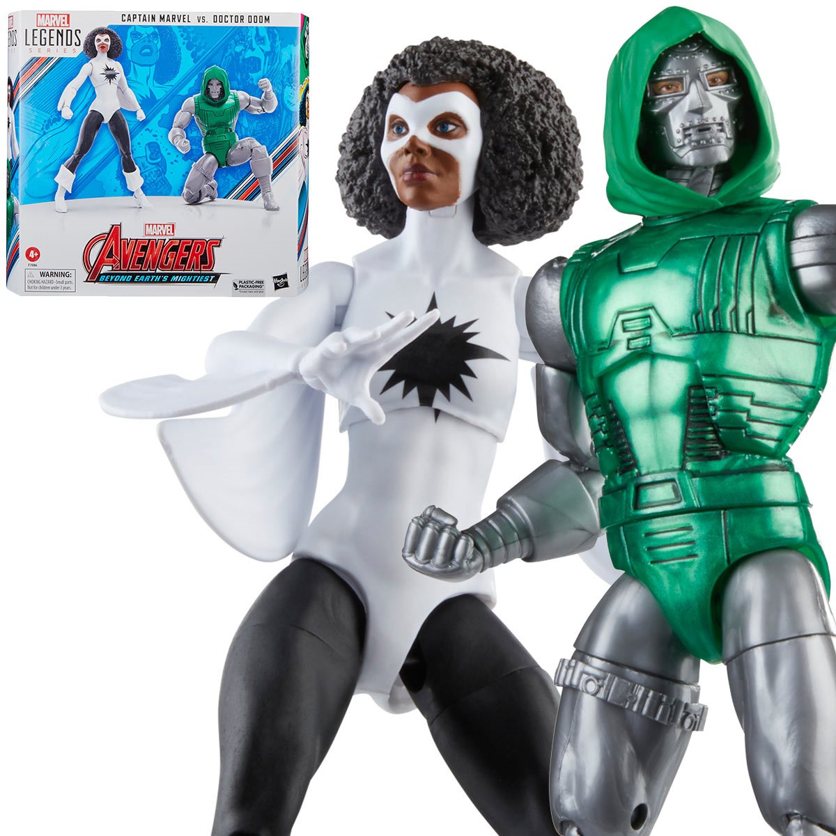 Captain Marvel V Dr. Doom  2pack