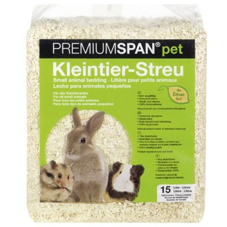 PREMIUMSPAN BEDDING 15 L - LEMON SCENT PREMIUMSPAN BEDDING 15 L - LEMON SCENT
