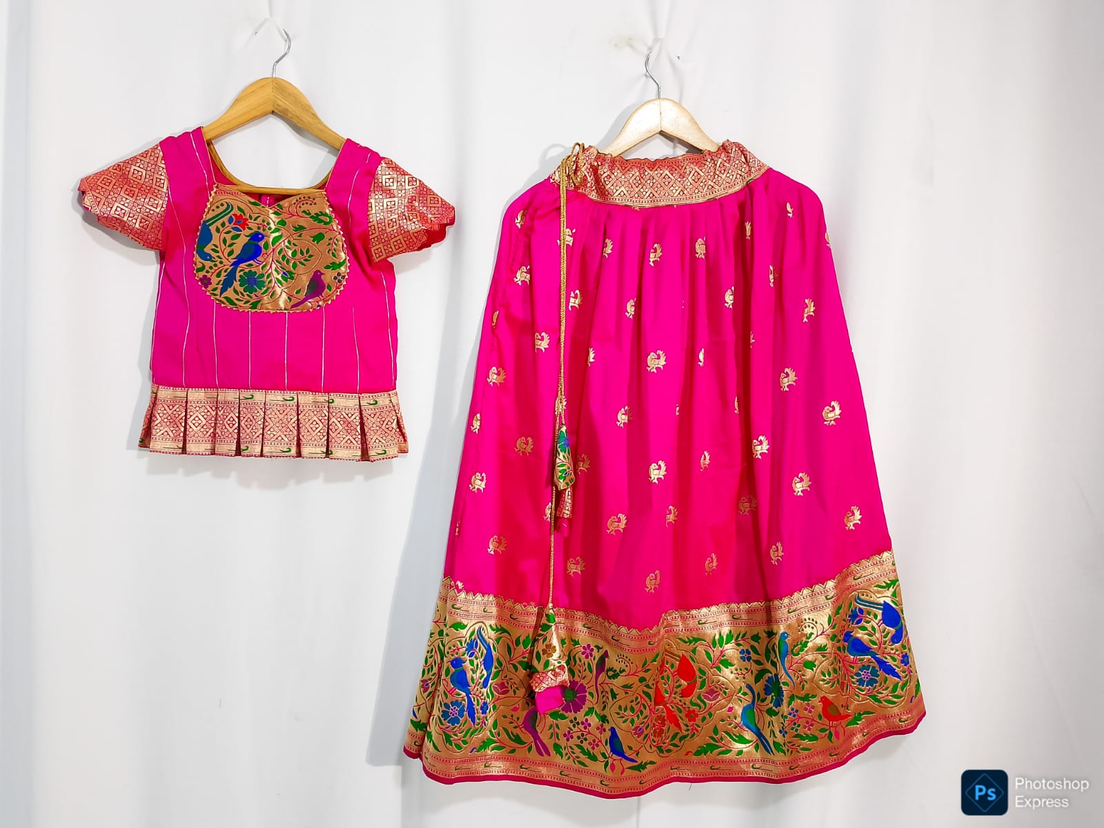 V09: Ready To Ship Beautiful Kids Lehenga Set V09: Ready To Ship Beautiful Kids Lehenga Set