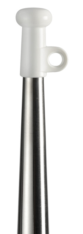 SS conical flagstaff no base 40 cm