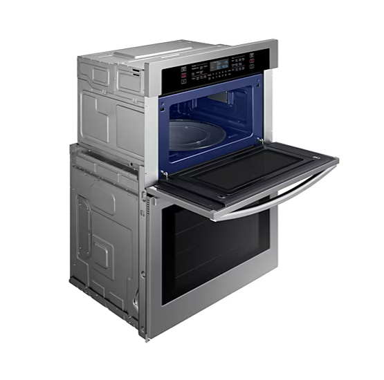 NQ70T5511DS/AA, Horno de pared eléctrico inteligente de 30" con microondas en acero inoxidable WIFI, 12 meses Garantía General