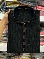 V792:Beautiful Embroidery Sequins Work Men's Kurta Pyjama Sets V792:Beautiful Embroidery Sequins Work Men's Kurta Pyjama Sets