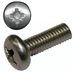 Machine Screw - Pozi CSK M3 x 8mm