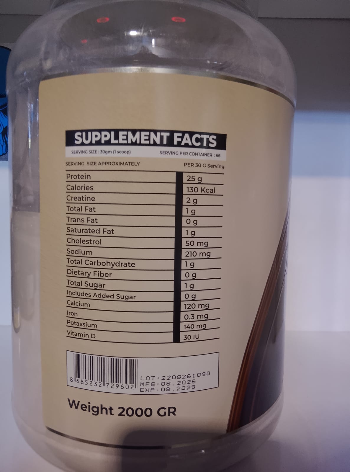 Vortexx Whey Advanced Protein 2kg | وي بروتين فورتكس