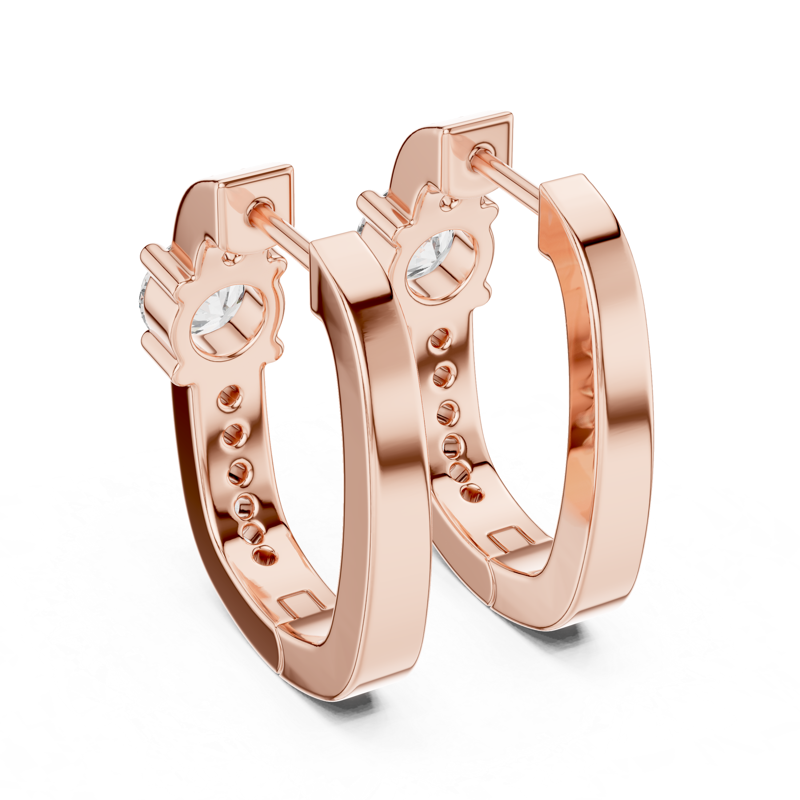 The solitaire arc hoop