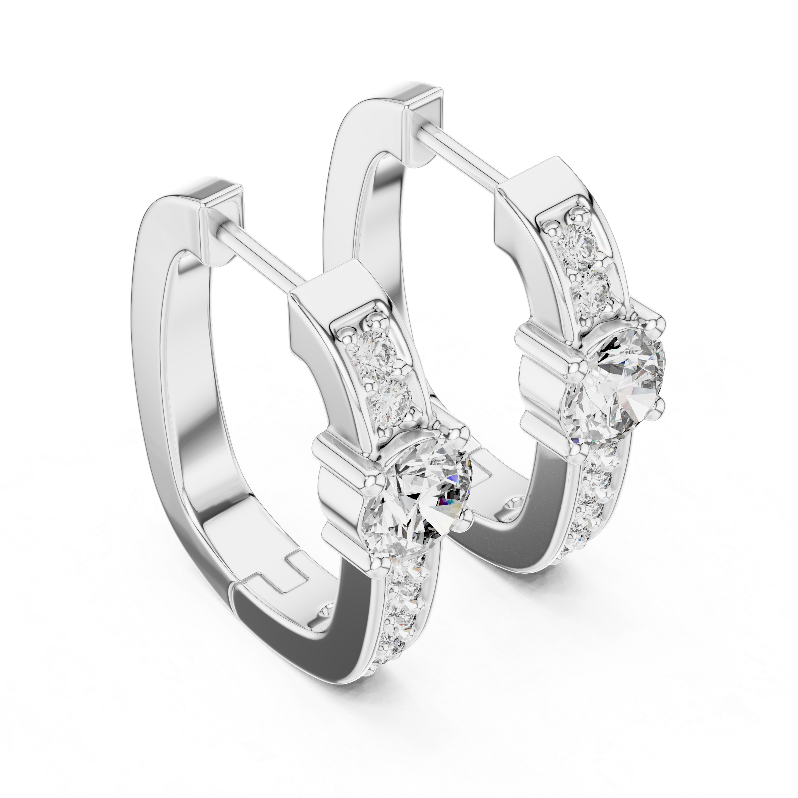 The solitaire arc hoop