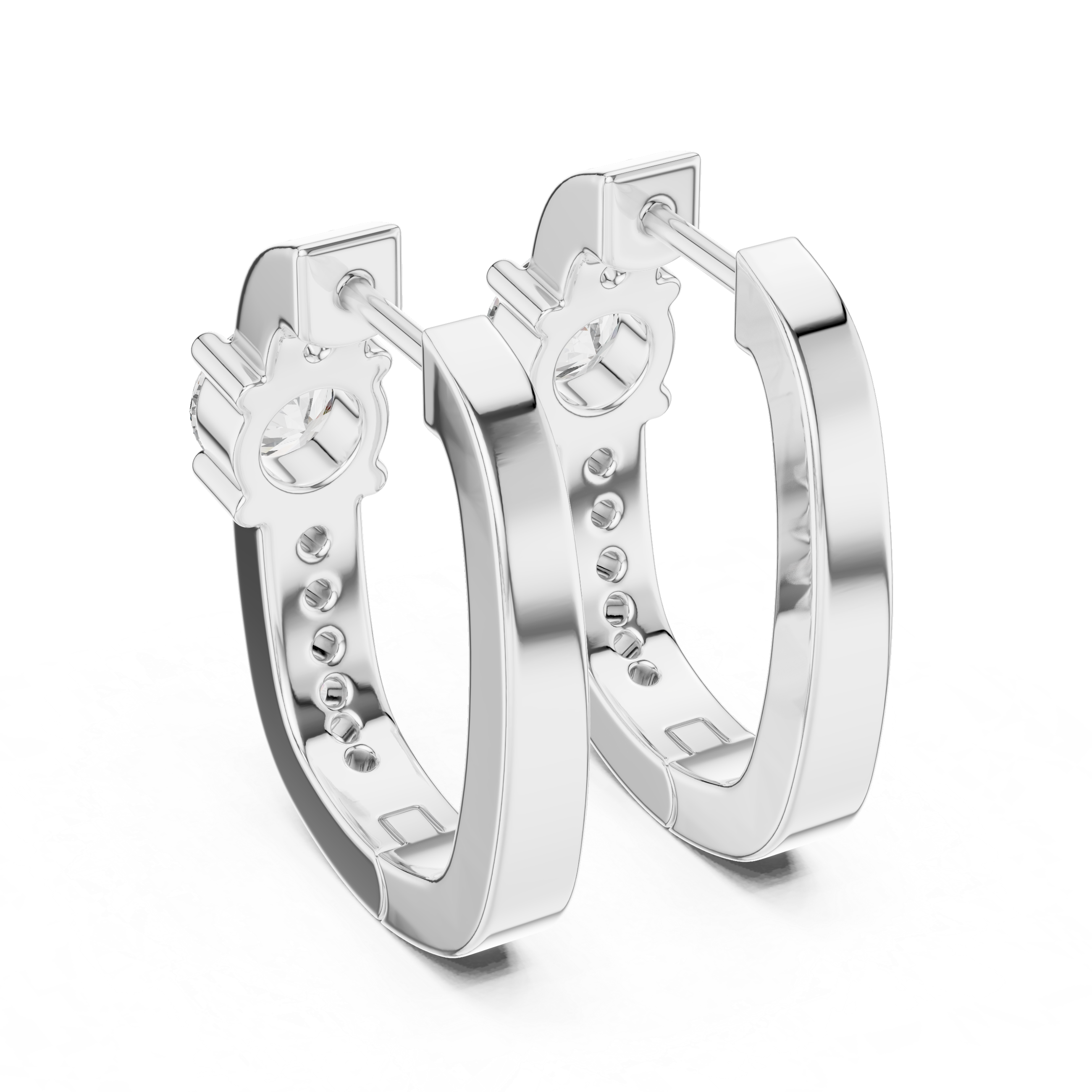 The solitaire arc hoop