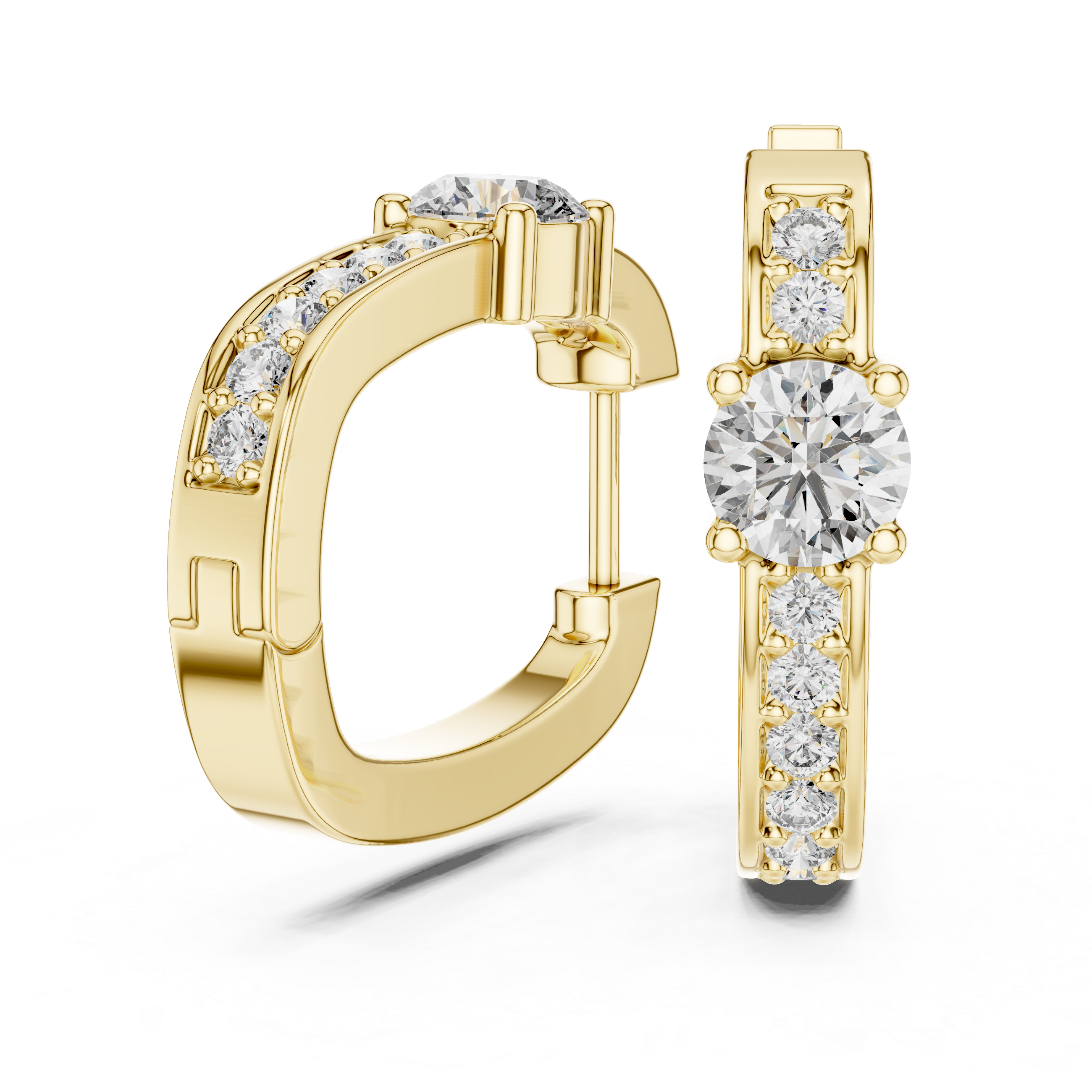 The solitaire arc hoop
