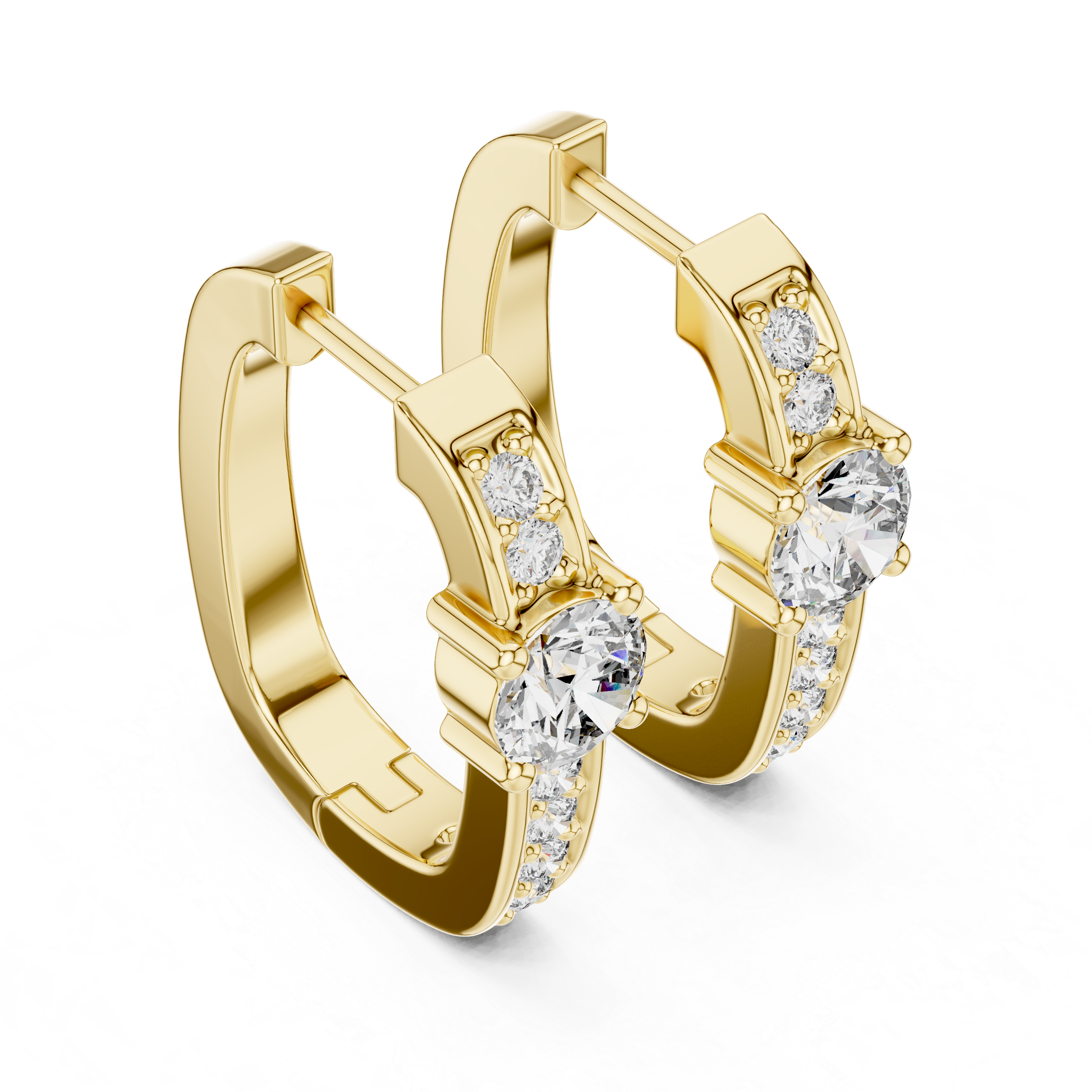 The solitaire arc hoop
