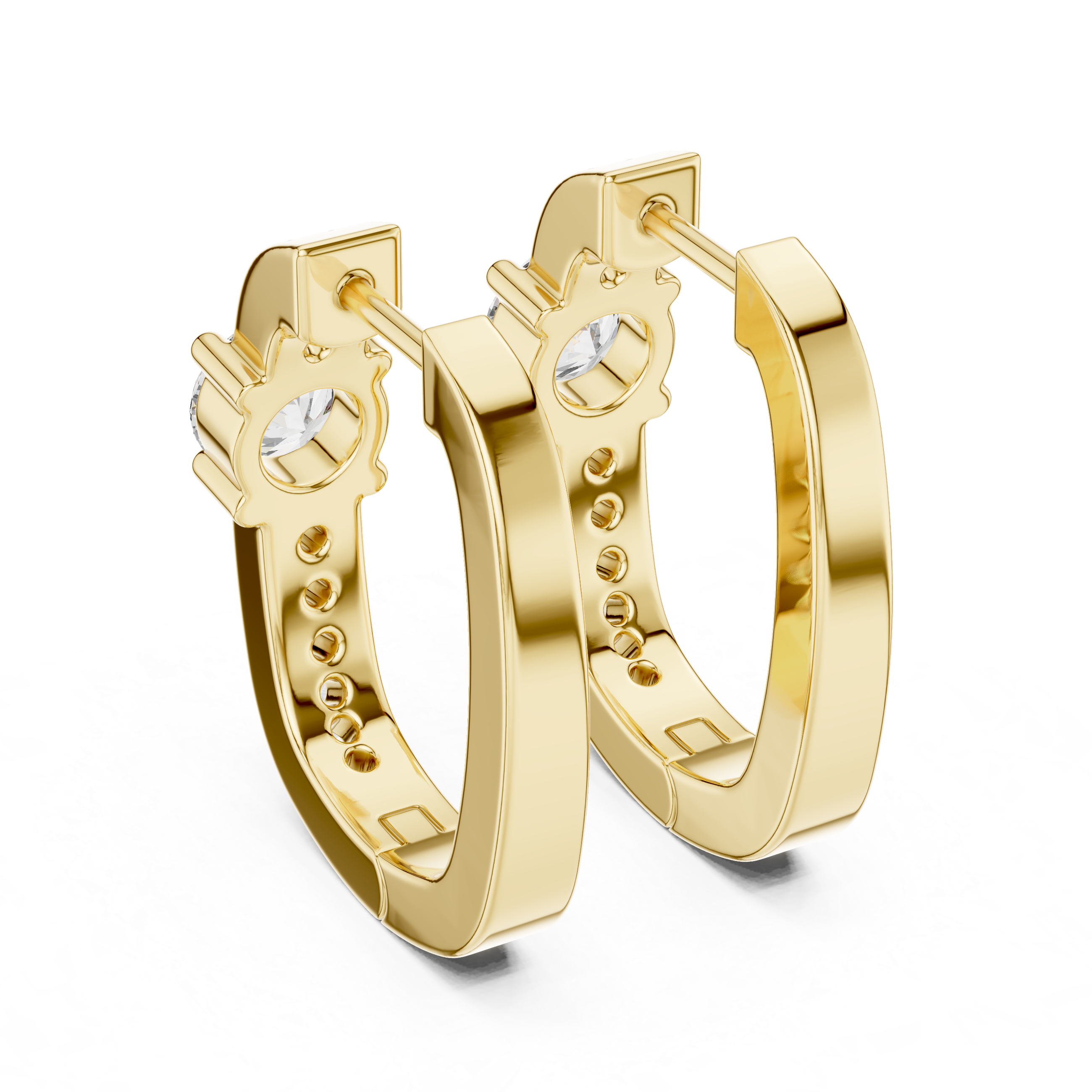 The solitaire arc hoop