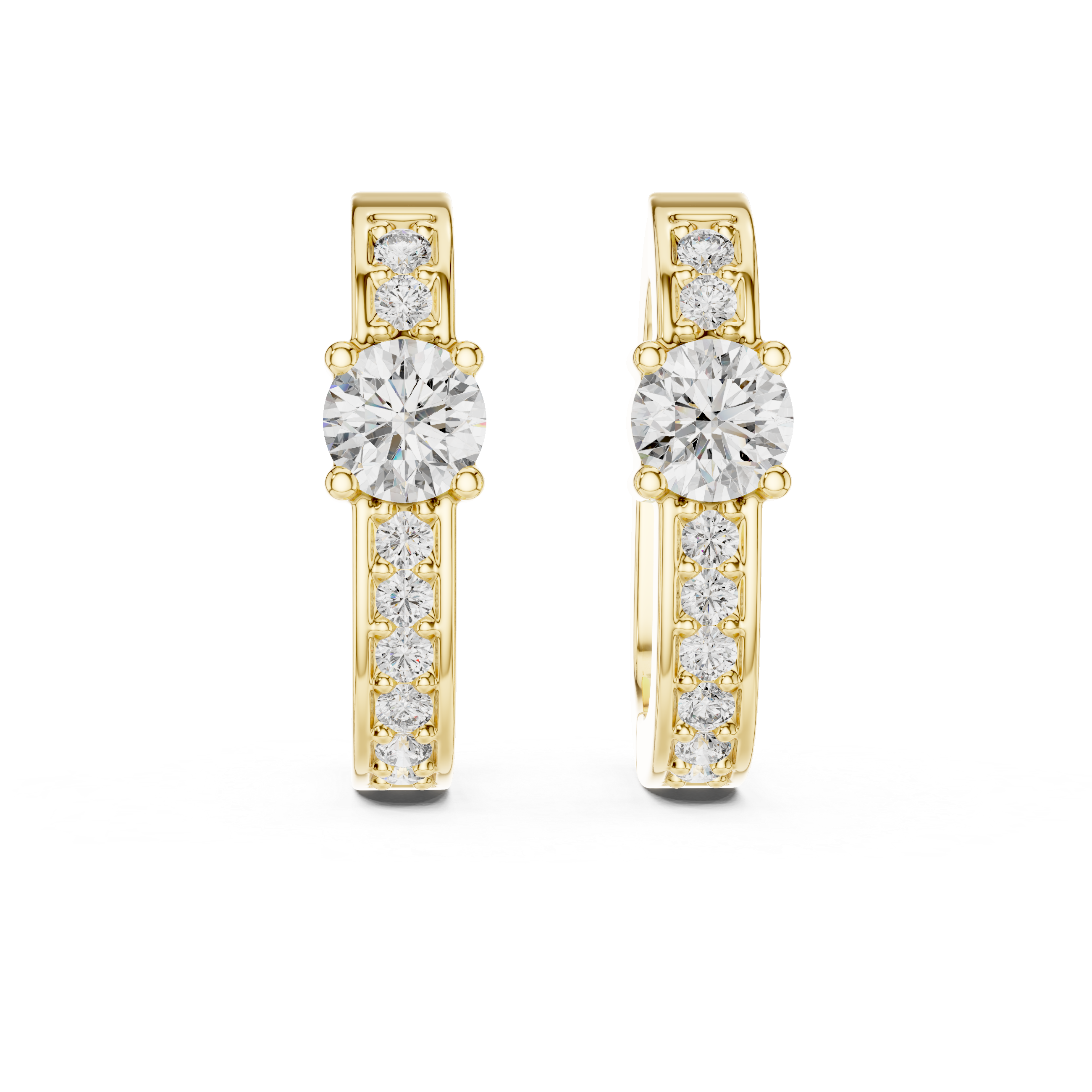 The solitaire arc hoop