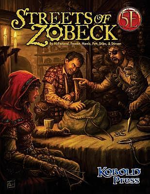 5E - D&D - Kobold Press - Streets of Zobeck : For 5th Edition by Chris Harris (2017, Trade Paperback)