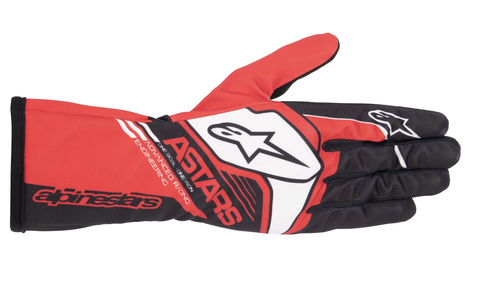 Alpinestars TECH-1 K RACE V2 CORPORATE GLOVES -M/Red/Black