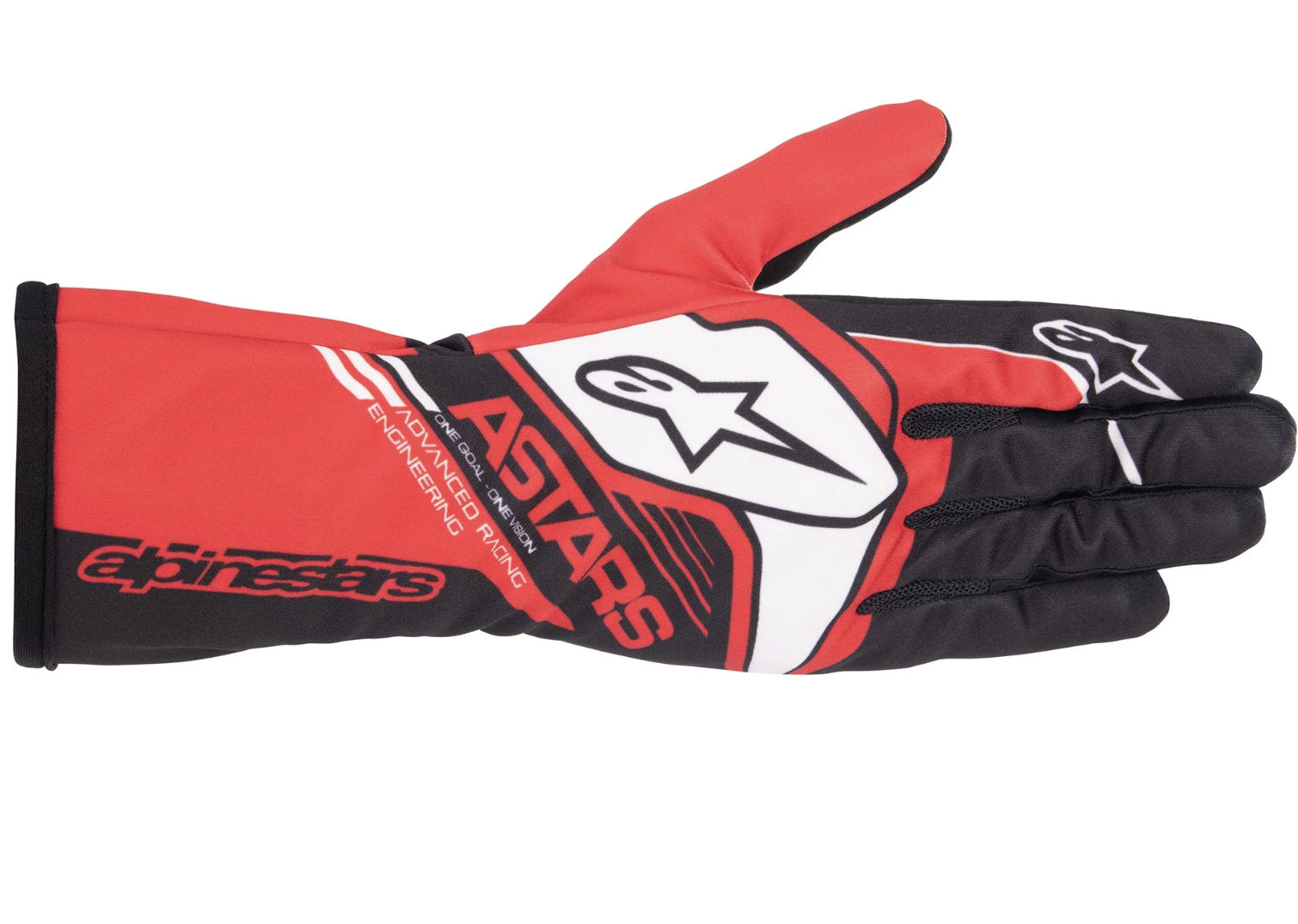 Alpinestars TECH-1 K RACE S V2 CORPORATE YOUTH GLOVES-Red/Black/M