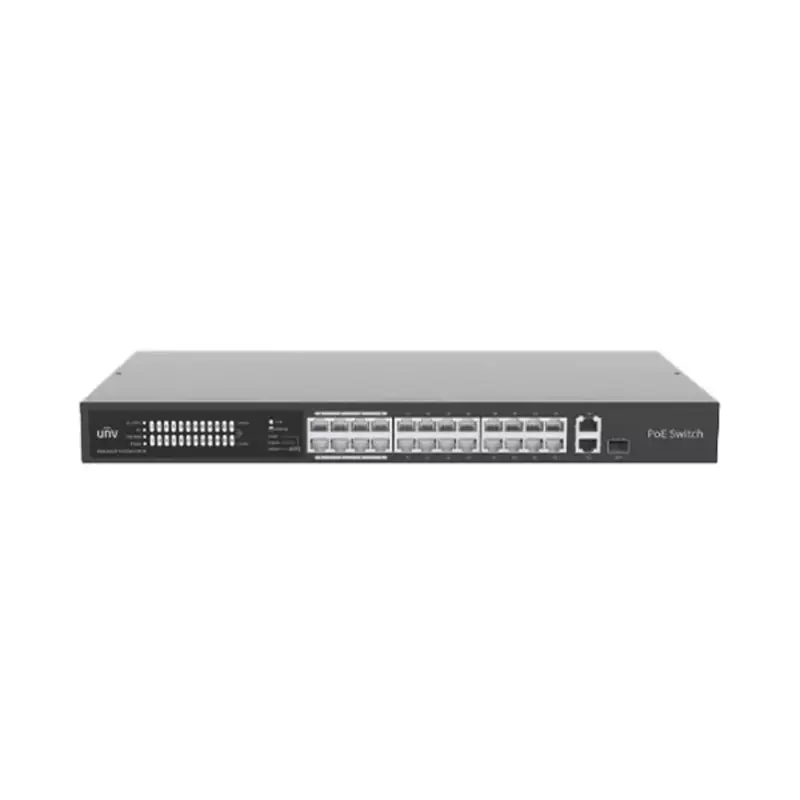 UNV 24-port, 2 Uplink port PoE Switch NSW2020-24T1GT1GC-POE-IN