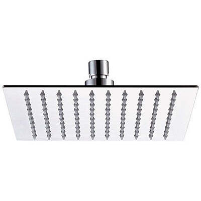 Palarie dus REMER, 357UFS20 ultraslim, inox lucios oglinda, patrata, 20x20 cm