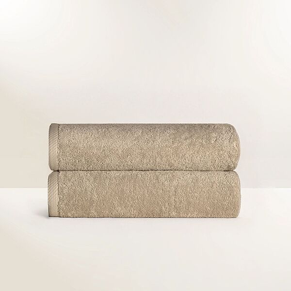 Beige Bath Towel
