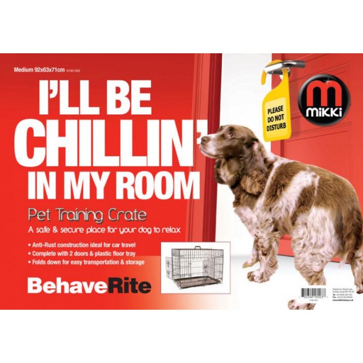 MIKKI TWO DOOR CRATE MEDIUM - 92X63X71 CM MIKKI TWO DOOR CRATE MEDIUM - 92X63X71 CM