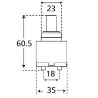 35 mm Flate Cartridge PE-1148