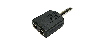 1/4" to 2xTS Splitter