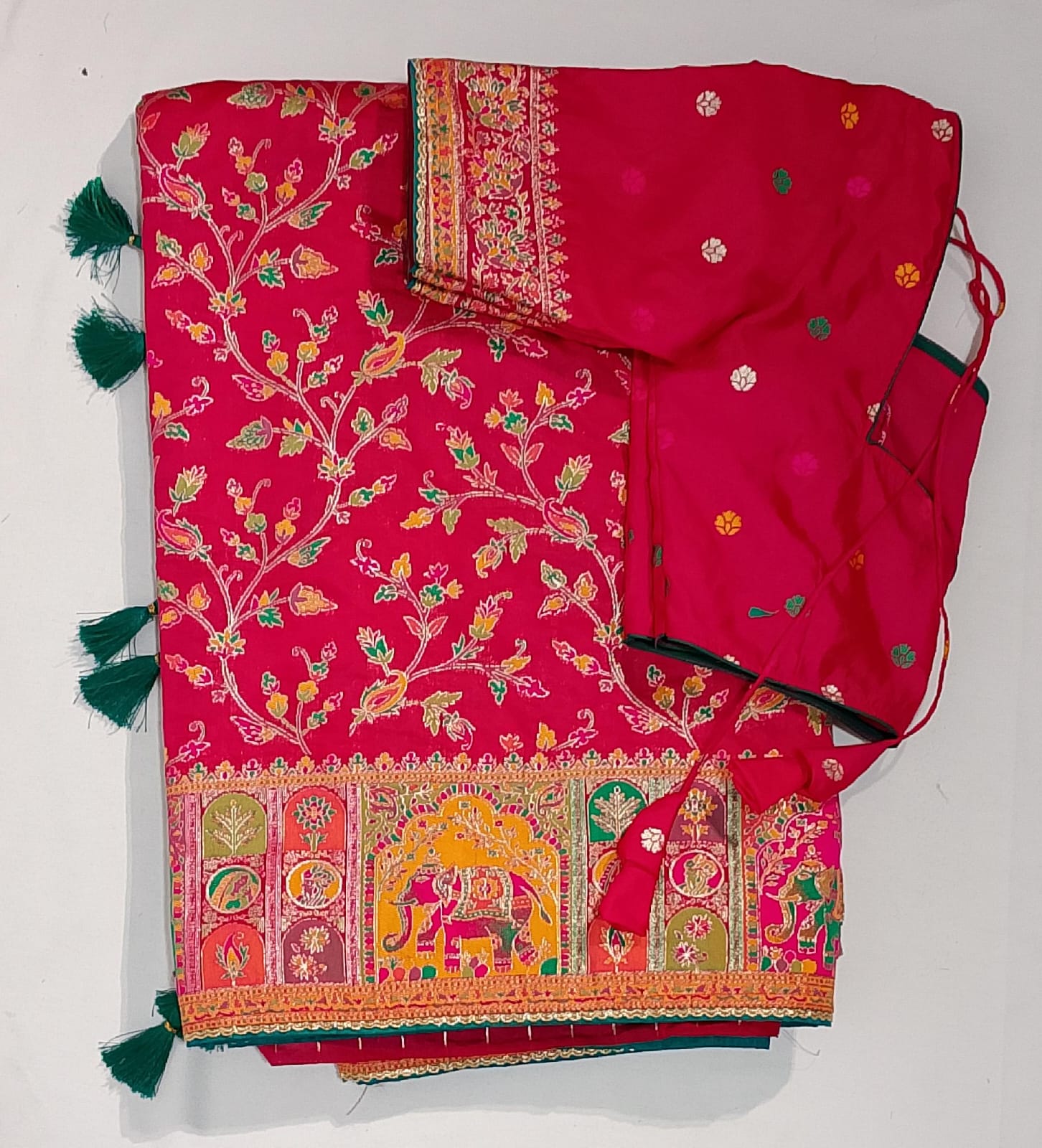 N139: Ready To Ship Beautiful Saree With Stitched Blouse