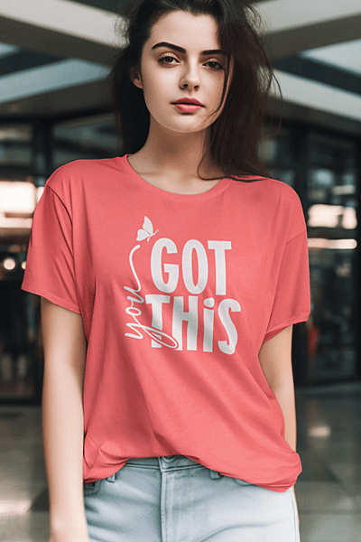 You Got This – Minimal Butterfly Encouragement Tee