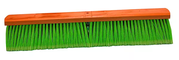 36" Green Flagged Plastic Floor Brush - Magnolia Brush 636-A