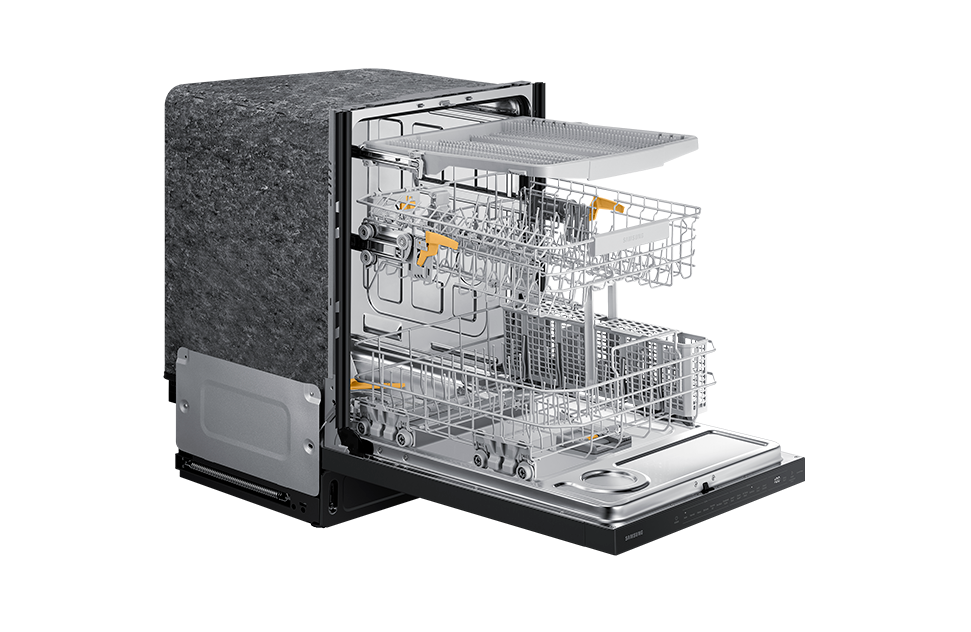 SAMSUNG Lavavajillas DW7000B DW80B6060UG incorporado con StormWash+™ 3 estantes WIFI, 12 meses Garantía General