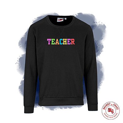 Multicolour Teacher Sweater Top