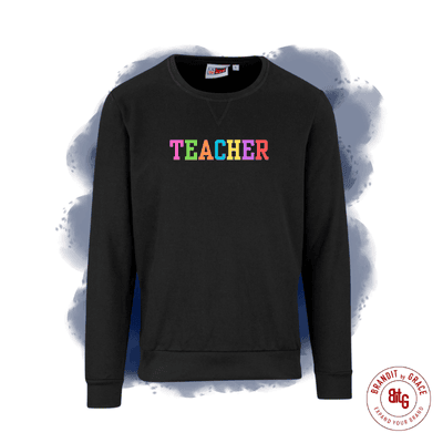Multicolour Teacher Sweater Top