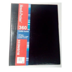 NAME CARD HOLDER 360 CARDS A4 MEMORIS