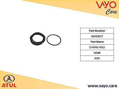 O-RING 45X3 - 36010017 - GEMINI ULTRA