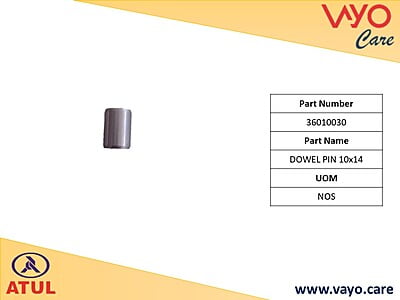 DOWEL PIN 10X14 - 36010030 - GEMINI ULTRA