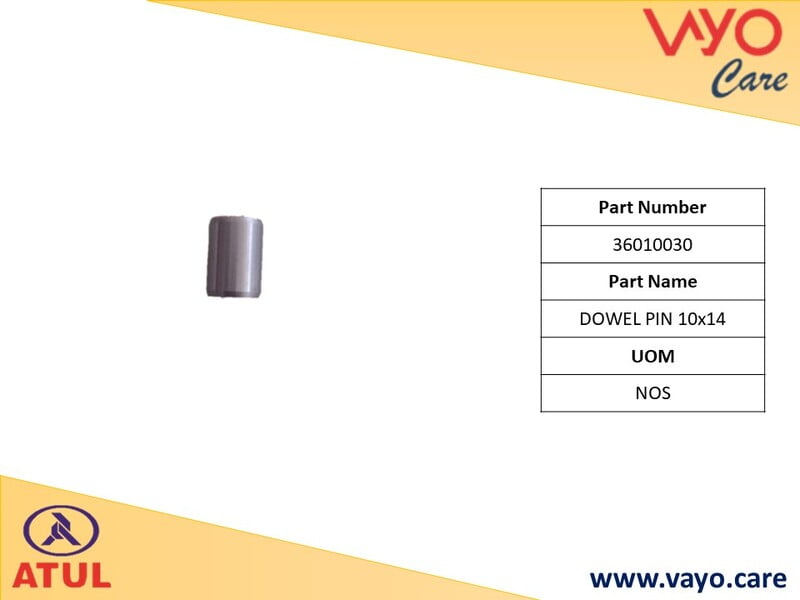 DOWEL PIN 10X14 - 36010030 - GEMINI ULTRA