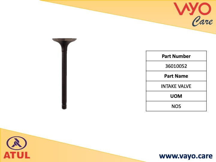 INTAKE VALVE - 36010052 - GEMINI ULTRA