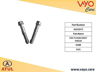 HEX FLANGE BOLT M6X35 - 36010072 - GEMINI ULTRA