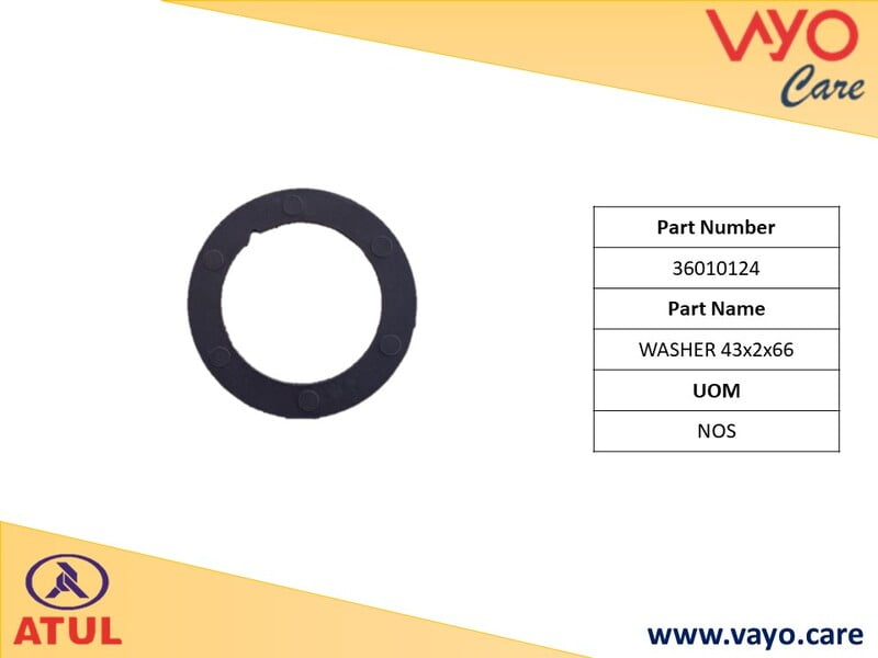 WASHER 43X2X66 - 36010124 - GEMINI ULTRA