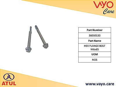 HEX FLANGE BOLT M6X65 - 36010133 - GEMINI ULTRA