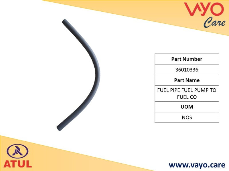 FUEL PIPE FUEL PUMP TO FUEL CO - 36010336 - GEMINI ULTRA