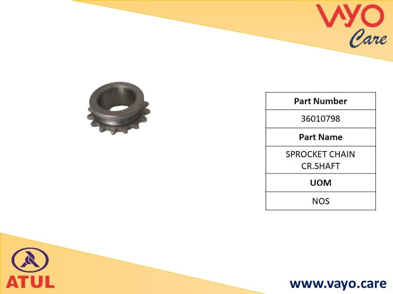 SPROCKET CHAIN CR.SHAFT - 36010798 - GEMINI ULTRA