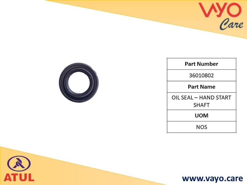 OIL SEAL-HAND START SHAFT - 36010802 - GEMINI ULTRA